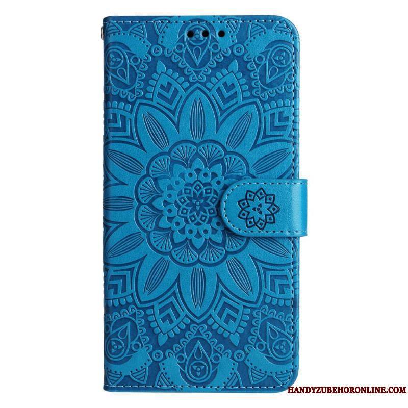 Housse Xiaomi 12T / 12T Pro Tournesol avec Lanière