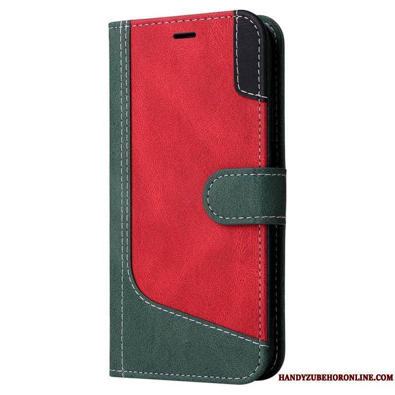 Housse Xiaomi 12T / 12T Pro Tricolore à Lanière