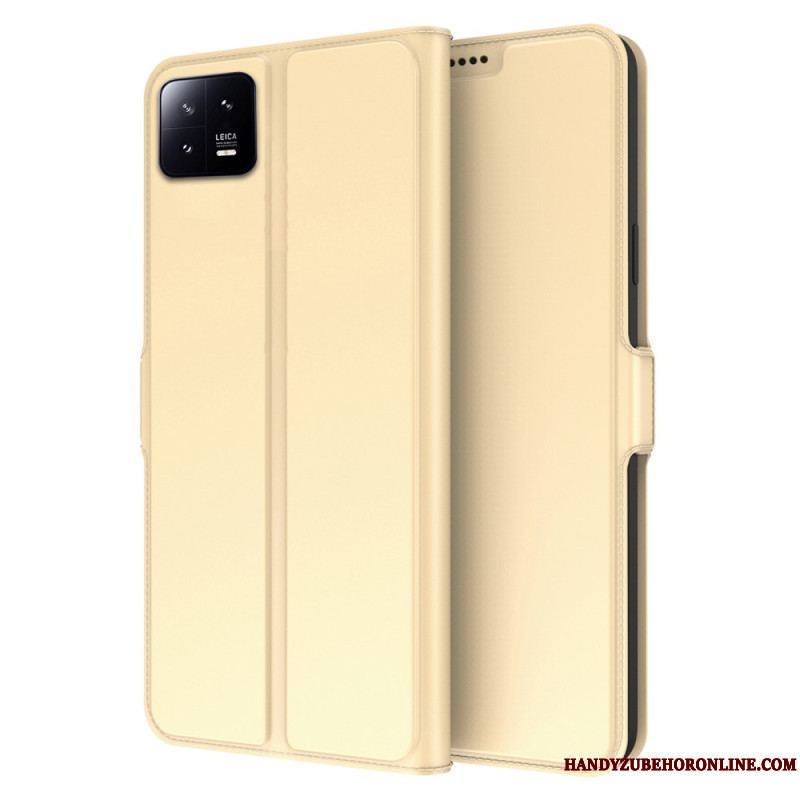 Housse Xiaomi 13 Effet Cuir Slim