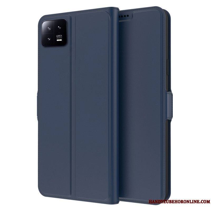 Housse Xiaomi 13 Effet Cuir Slim