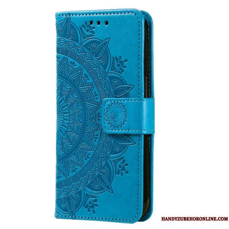 Housse Xiaomi 13 Lite Mandala Soleil avec Lanière