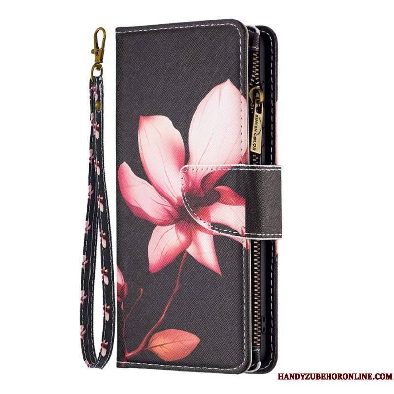 Housse Xiaomi 13 Lite Portefeuille Fleur