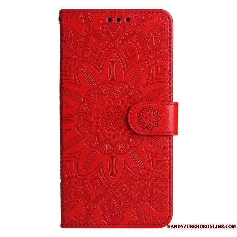 Housse Xiaomi 13 Mandala Soleil avec Lanière