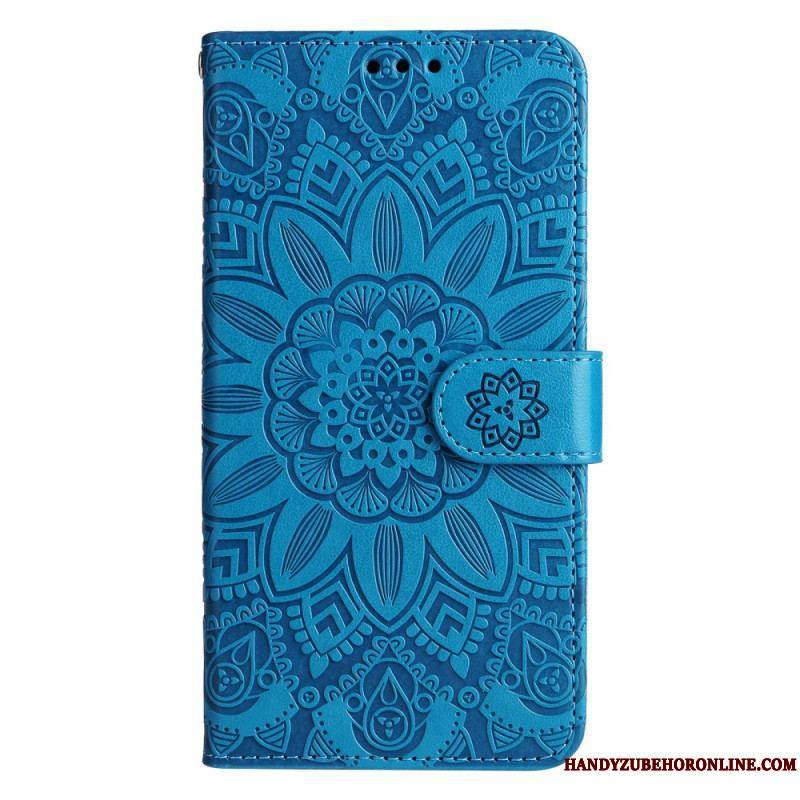 Housse Xiaomi 13 Mandala Soleil avec Lanière