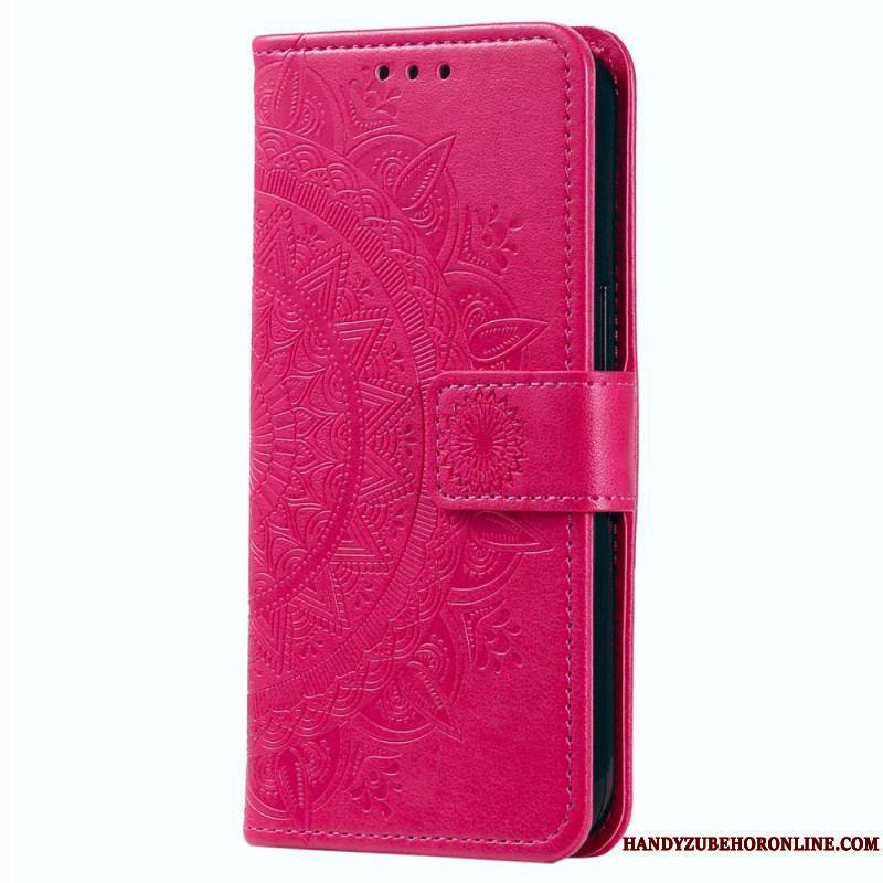 Housse Xiaomi 13 Mandala Soleil avec Lanière