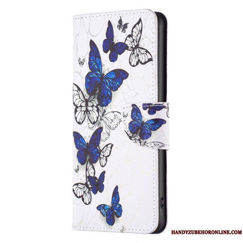 Housse Xiaomi 13 Papillons Colorés