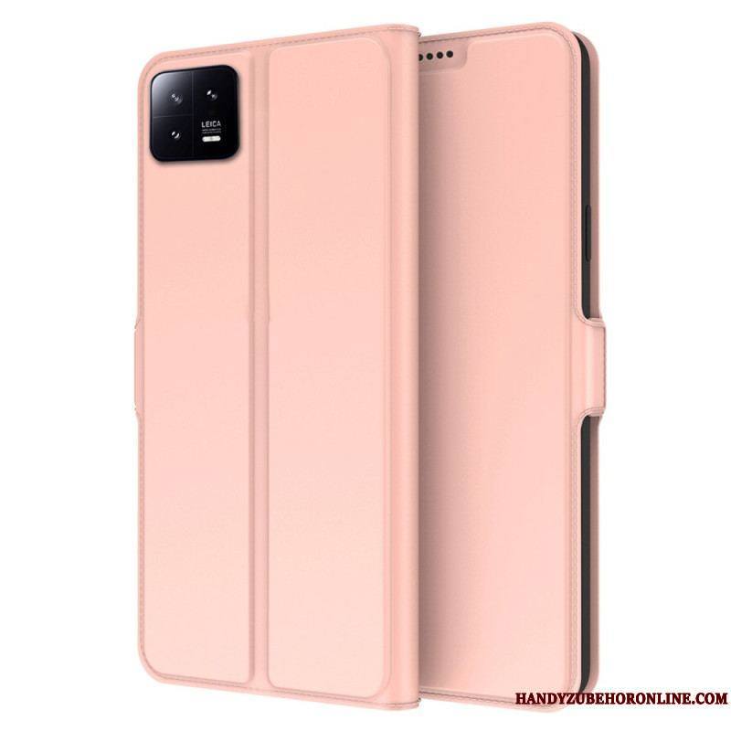 Housse Xiaomi 13 Pro Effet Cuir Slim