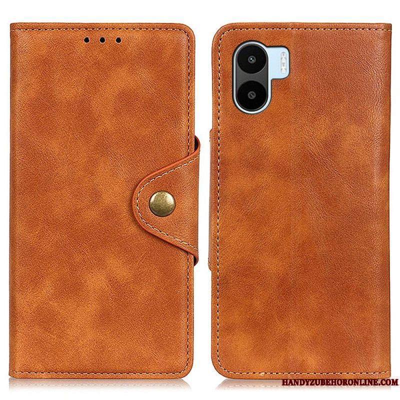 Housse Xiaomi Redmi A1 Bouton Magnétique