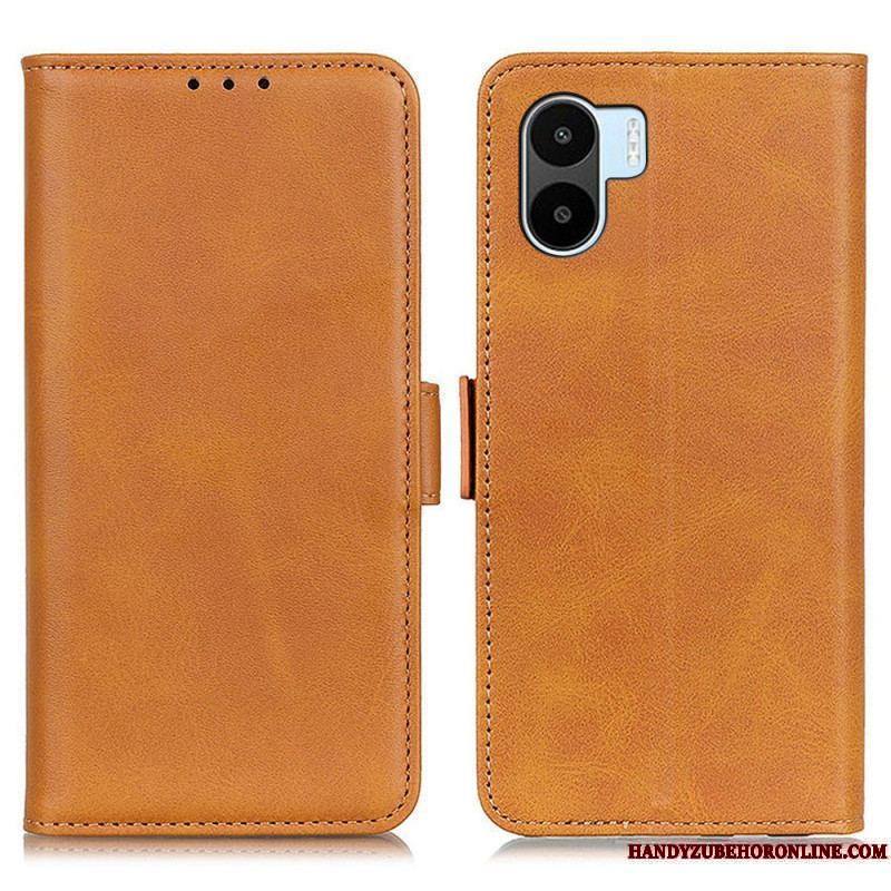 Housse Xiaomi Redmi A1 Classique Double Rabat