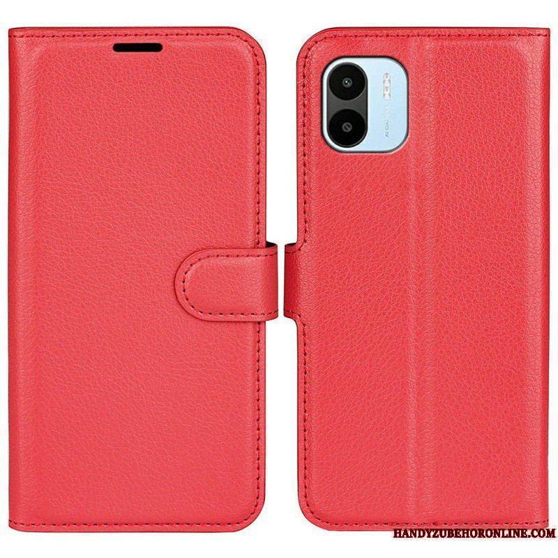 Housse Xiaomi Redmi A1 Classique Effet Cuir Litchi