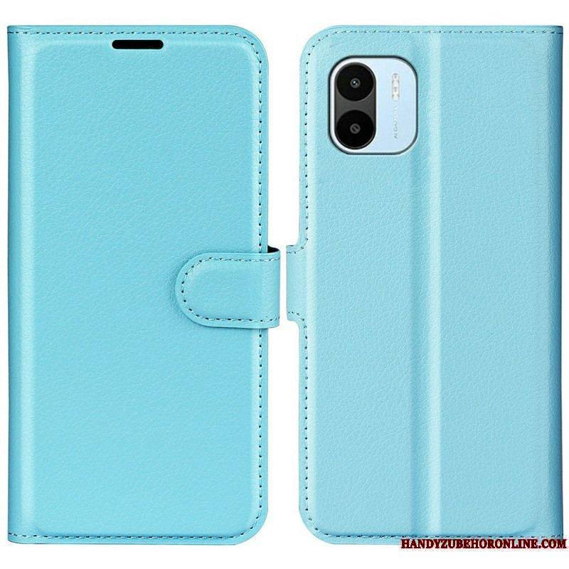 Housse Xiaomi Redmi A1 Classique Effet Cuir Litchi