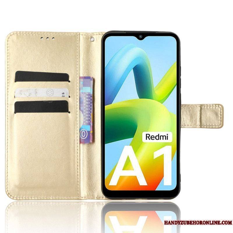 Housse Xiaomi Redmi A1 Simili Cuir Flashy