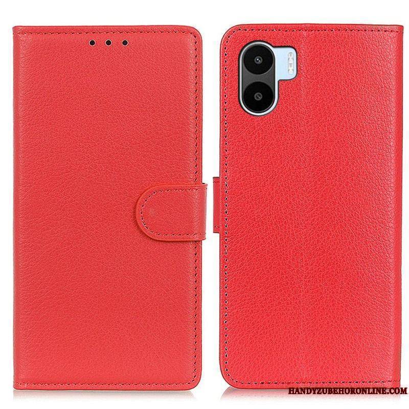 Housse Xiaomi Redmi A1 Simili Cuir Litchi