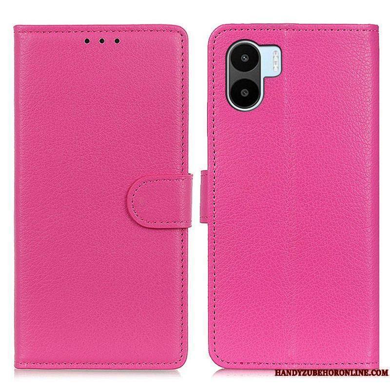 Housse Xiaomi Redmi A1 Simili Cuir Litchi