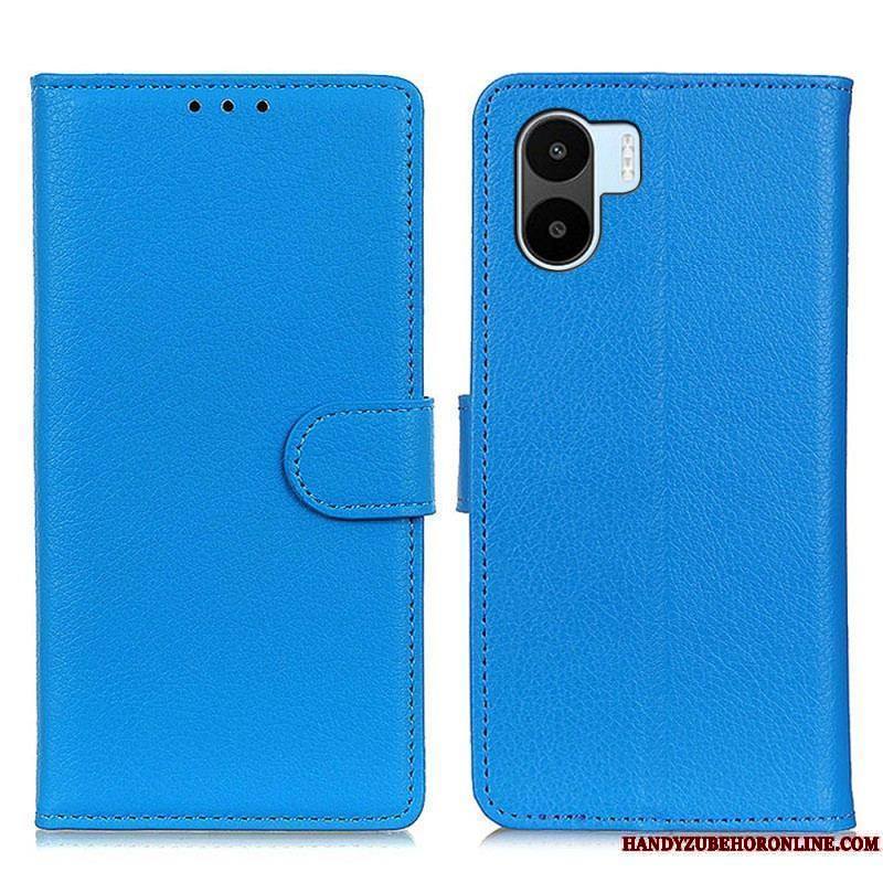 Housse Xiaomi Redmi A1 Simili Cuir Litchi