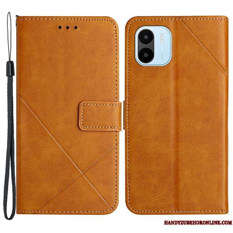 Housse Xiaomi Redmi A1 Style Cuir Géo X Design