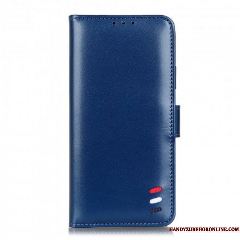 Housse Xiaomi Redmi Note 10 5G / Poco M3 Pro 5G Effet Cuir Tricolore