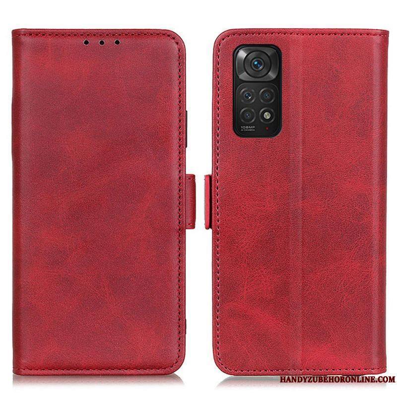 Housse Xiaomi Redmi Note 11 / 11s Double Rabat