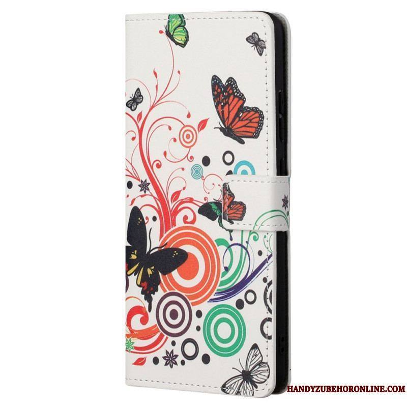 Housse Xiaomi Redmi Note 11 / 11s Papillons et Fleurs