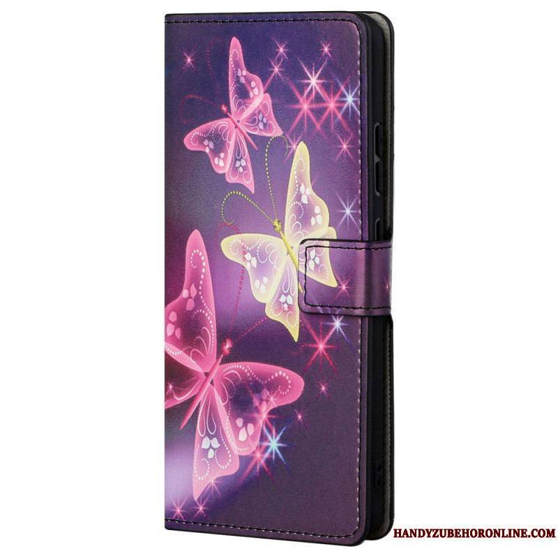 Housse Xiaomi Redmi Note 11 / 11s Papillons et Fleurs