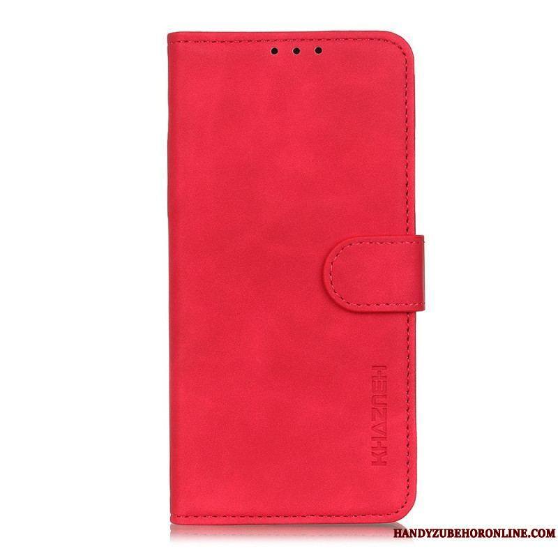 Housse Xiaomi Redmi Note 11 Pro / Note 11 Pro 5G Effet Cuir Vintage KHAZNEH