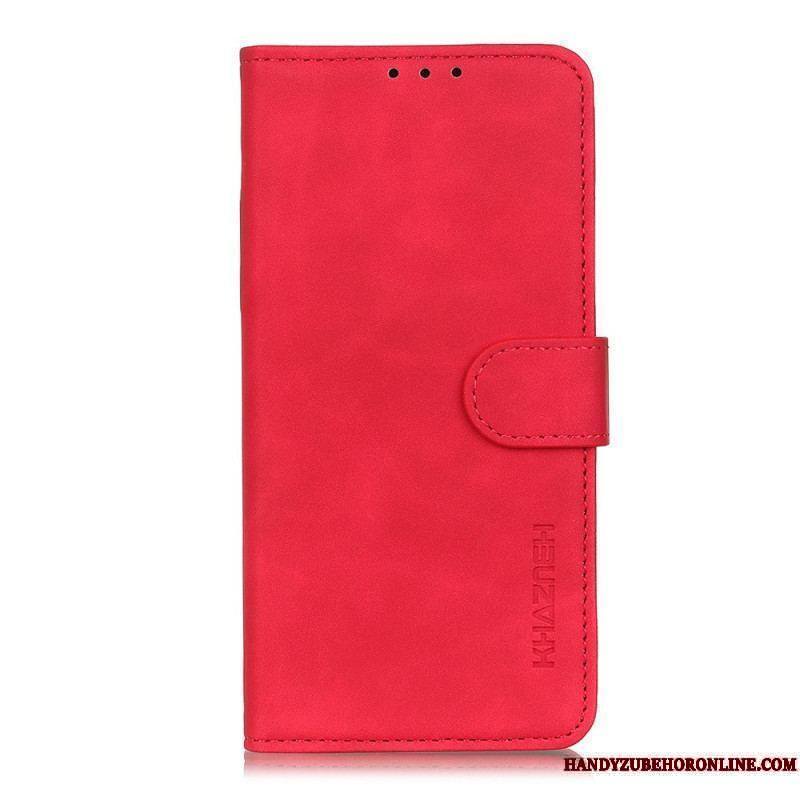 Housse Xiaomi Redmi Note 11 Pro / Note 11 Pro 5G Effet Cuir Vintage KHAZNEH