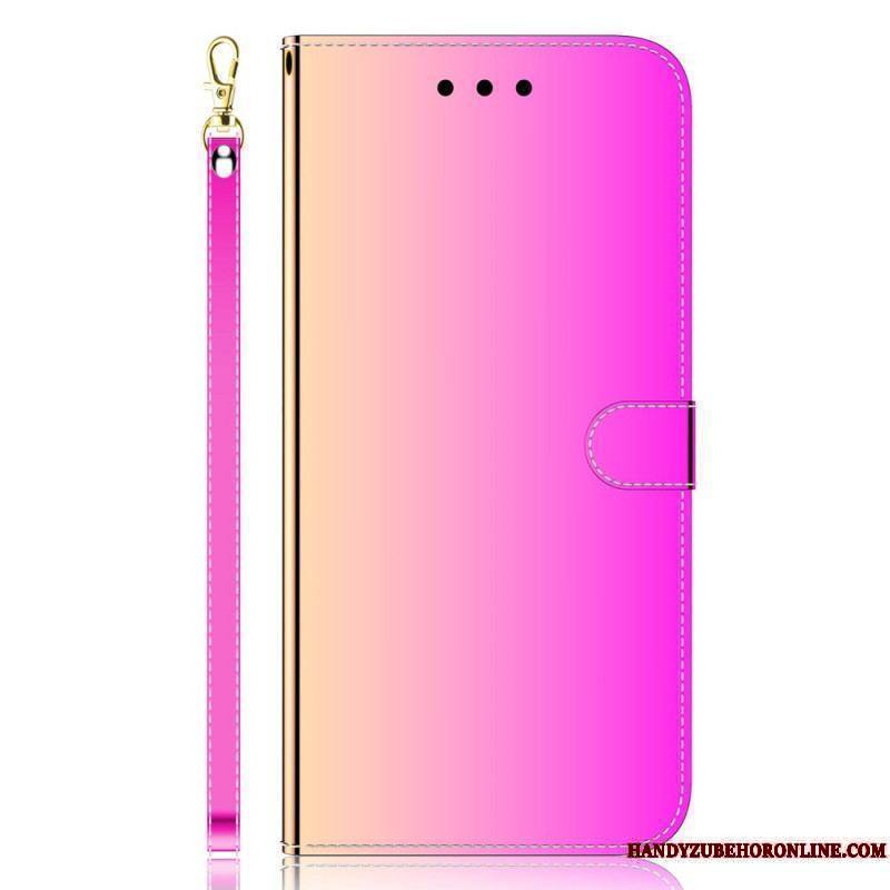 Housse Xiaomi Redmi Note 11 Pro / Note 11 Pro 5G Simili Cuir Couverture Miroir