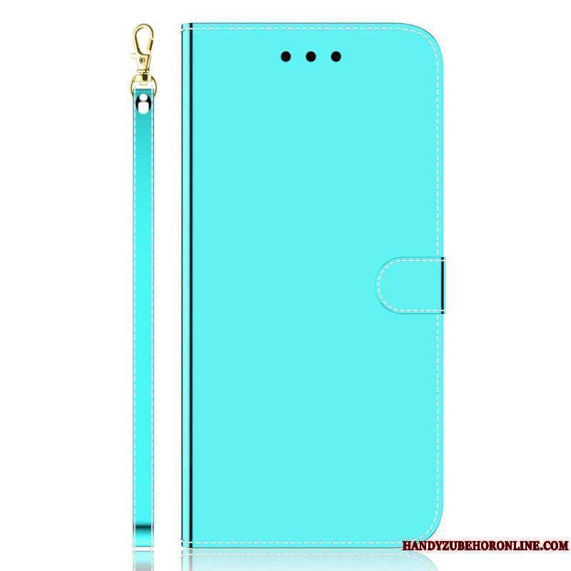 Housse Xiaomi Redmi Note 11 Pro / Note 11 Pro 5G Simili Cuir Couverture Miroir