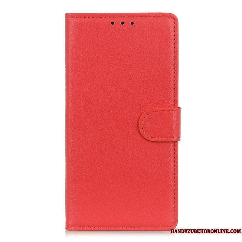 Housse Xiaomi Redmi Note 11 Pro / Note 11 Pro 5G Simili Cuir Litchi Traditionnel