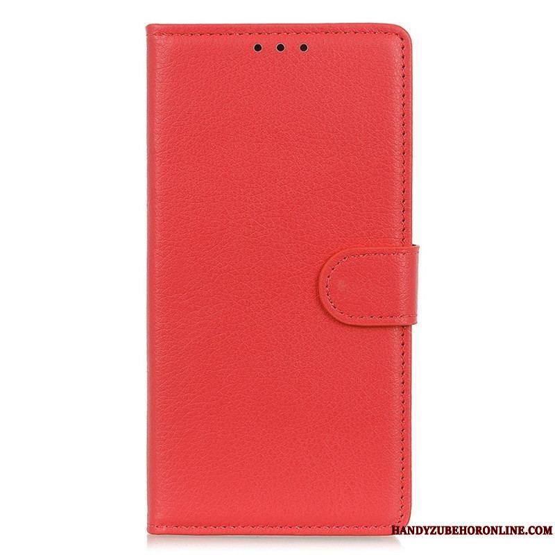 Housse Xiaomi Redmi Note 12 4G Simili Cuir Traditionnel