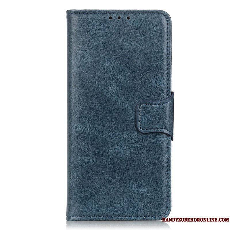 Housse Xiaomi Redmi Note 12 4G Style Cuir Fermoir Réversible