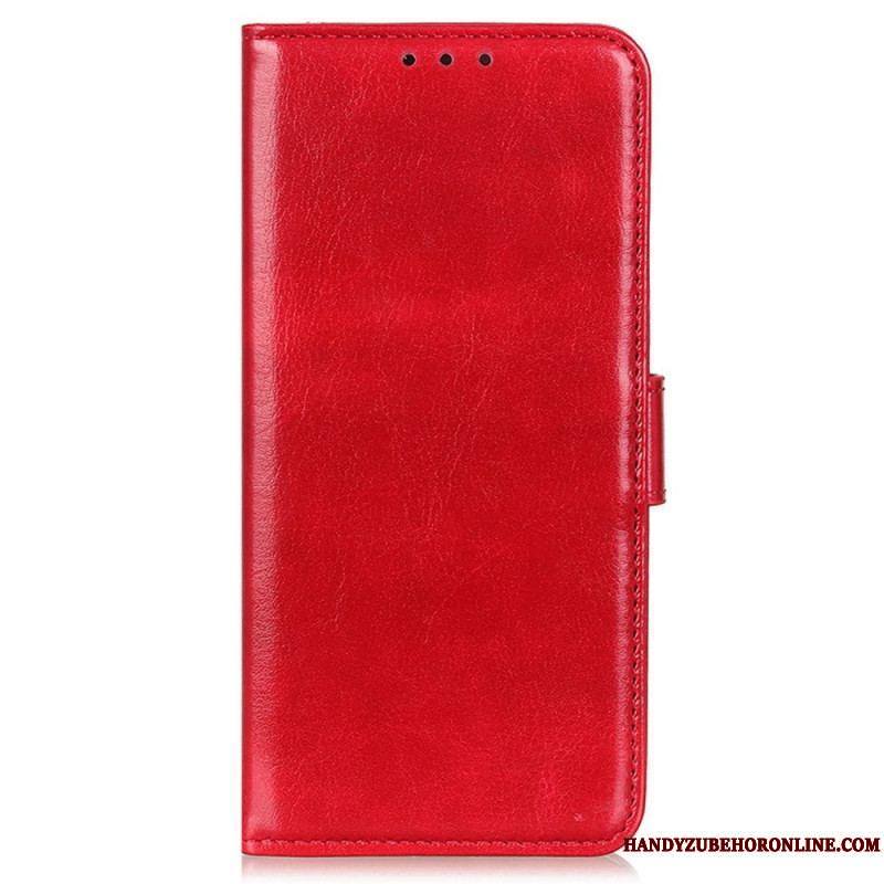 Housse Xiaomi Redmi Note 12/Poco X5 5G Simili Cuir Verni