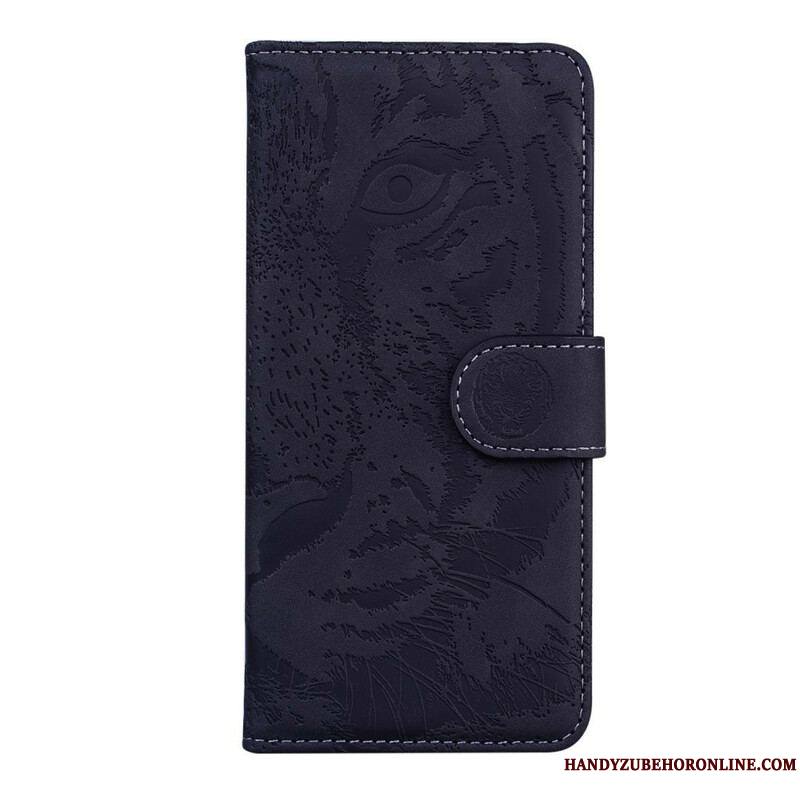 Housse iPhone 13 Mini Empreinte Face de Tigre