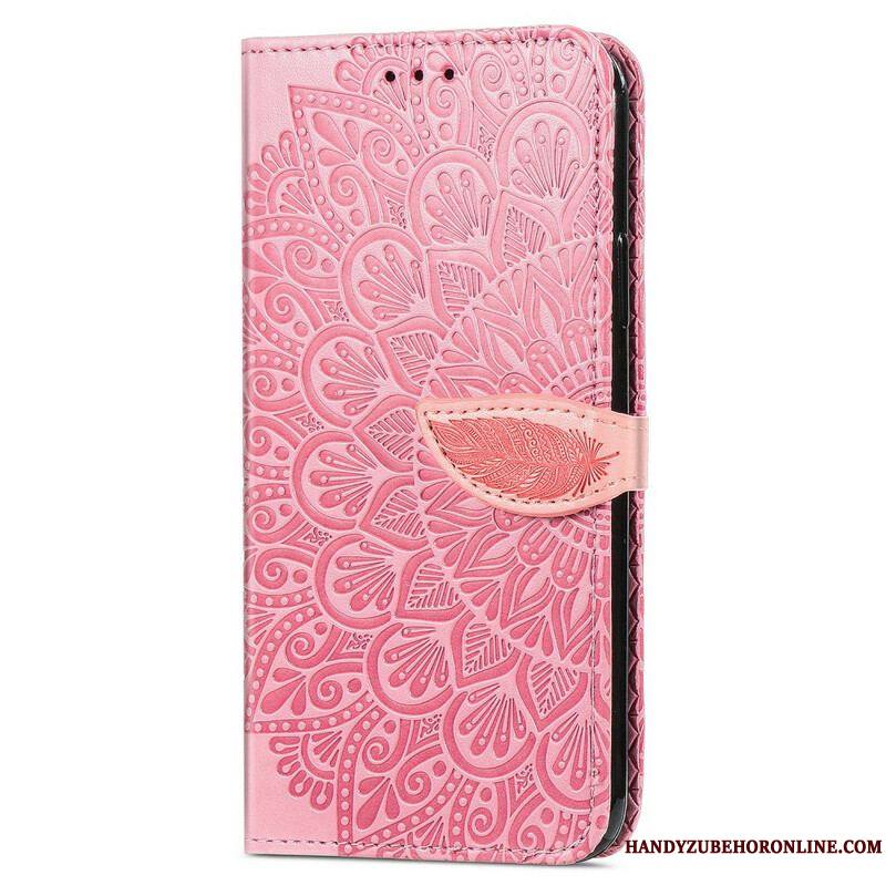 Housse iPhone 13 Mini Feuilles Tribales