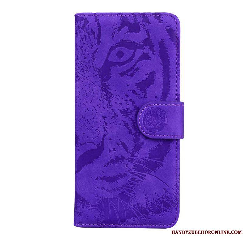 Housse iPhone 13 Pro Empreinte Face de Tigre