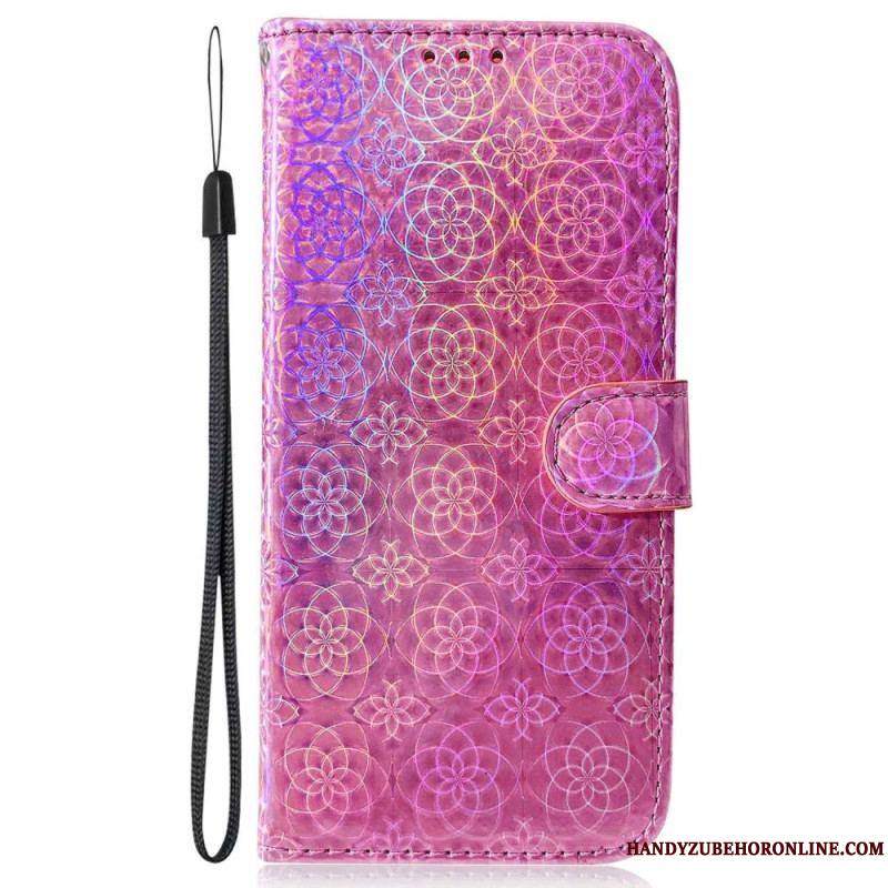 Housse iPhone 14 Plus Motif Stylé à Lanière