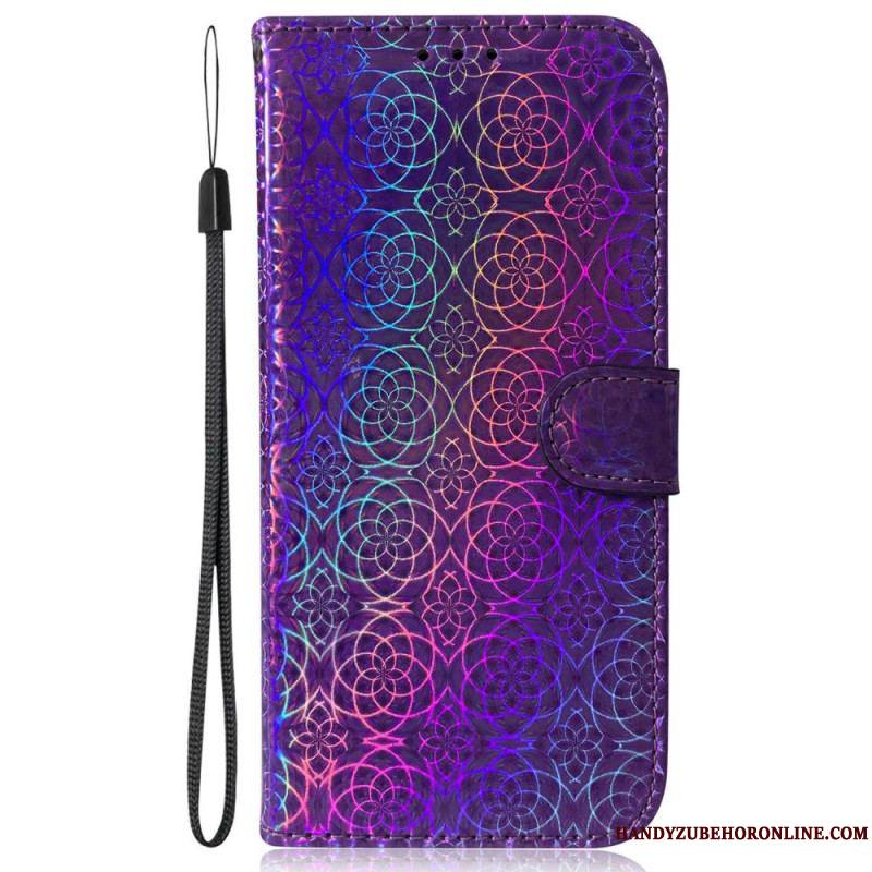 Housse iPhone 14 Plus Motif Stylé à Lanière