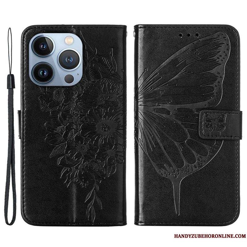 Housse iPhone 14 Plus Papillon Design