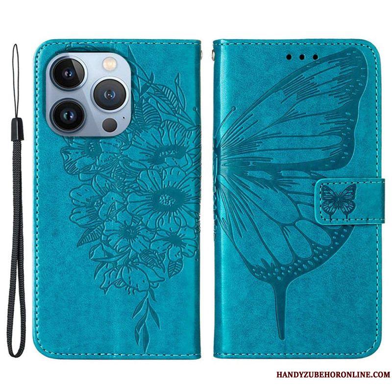 Housse iPhone 14 Plus Papillon Design