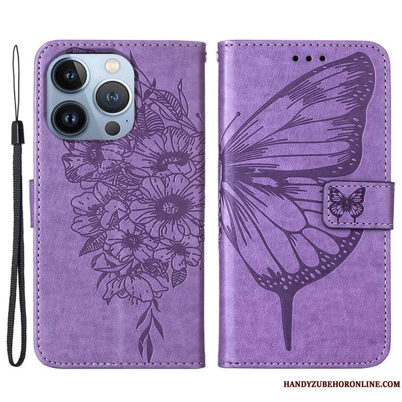 Housse iPhone 14 Plus Papillon Design