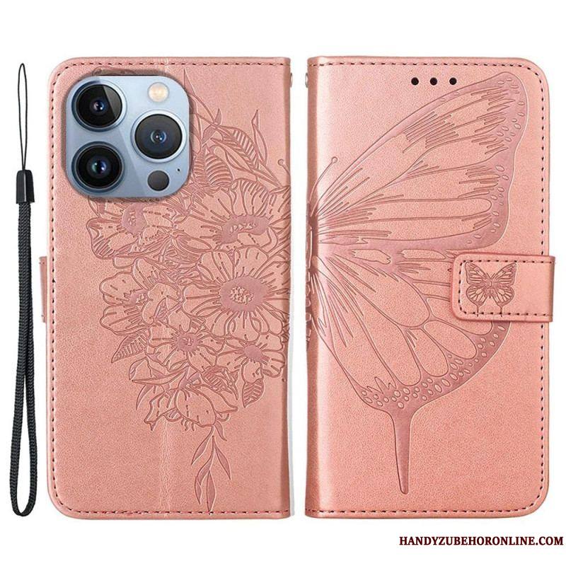 Housse iPhone 14 Plus Papillon Design