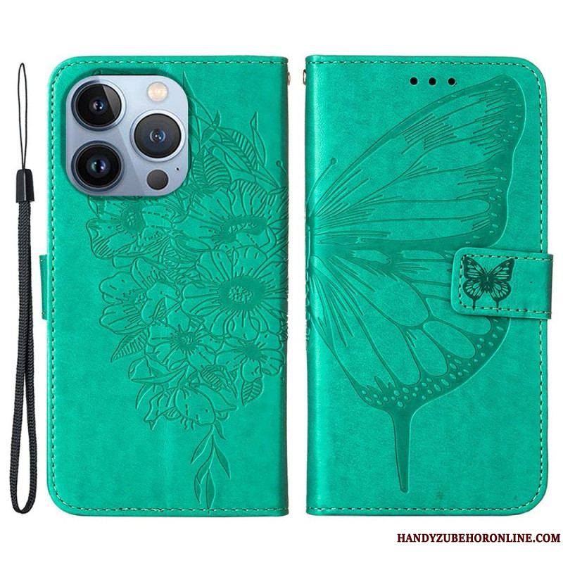 Housse iPhone 14 Plus Papillon Design