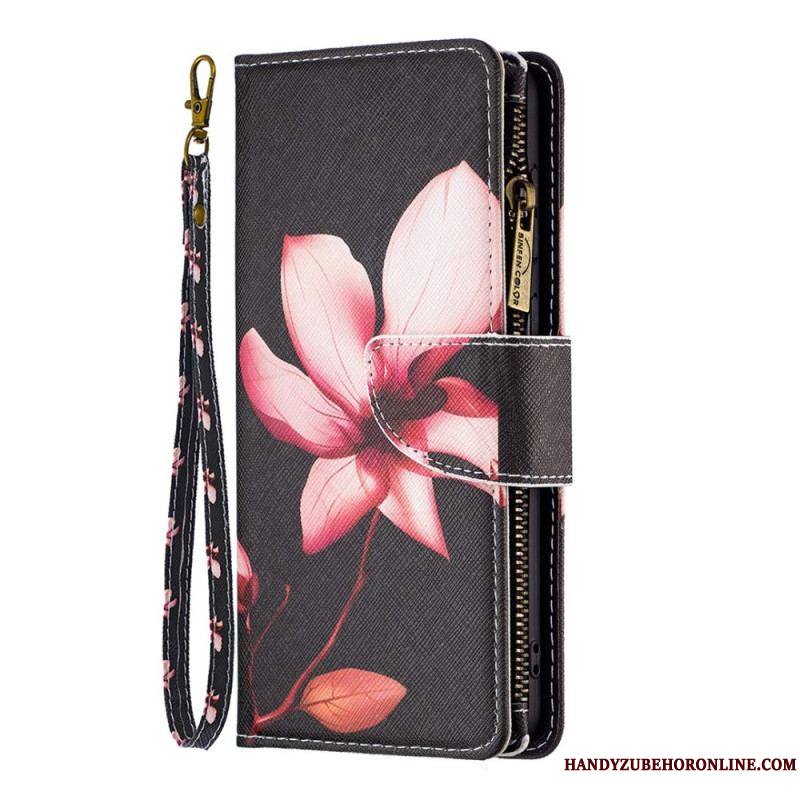 Housse iPhone 14 Pro Portefeuille Fleur