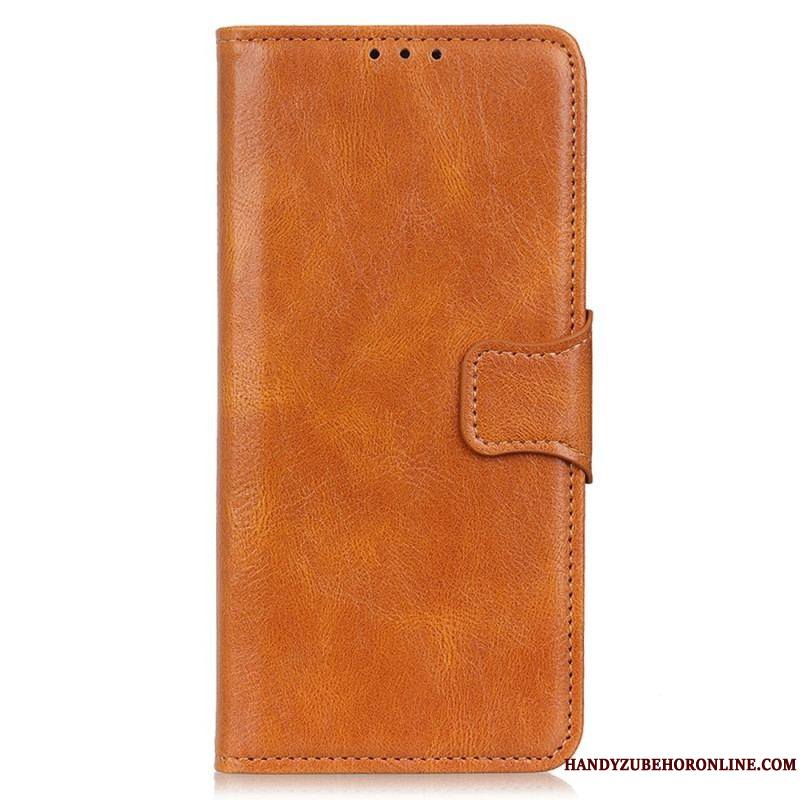 Housse iPhone 14 Pro Style Cuir Fermoir Réversible