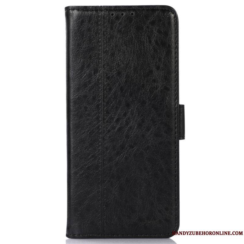 Housse iPhone 14 Simili Cuir Discret