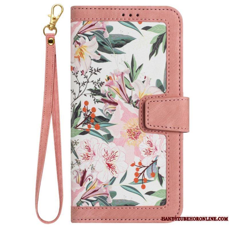 Housse iPhone 15 Luxury Flowers