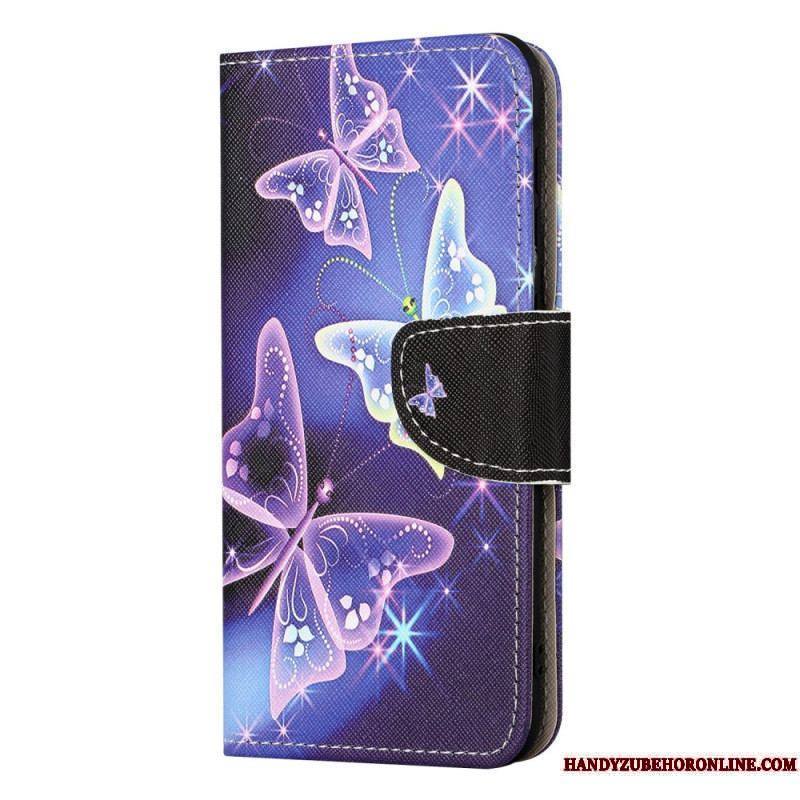 Housse iPhone 15 Papillons