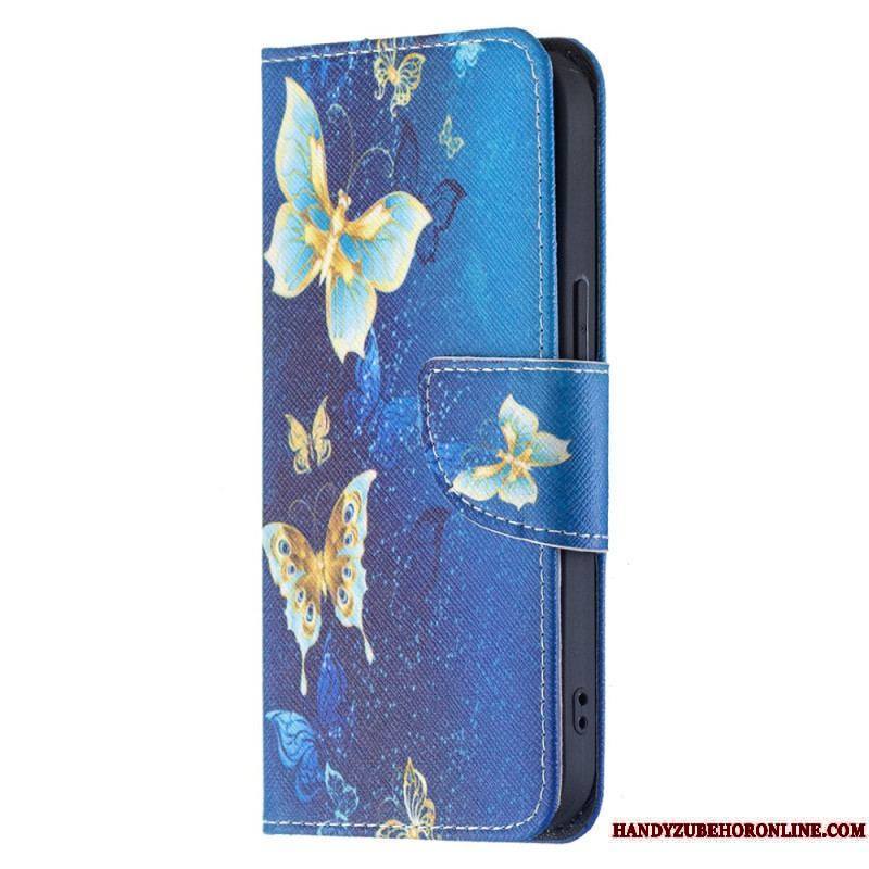 Housse iPhone 15 Papillons de Nuit