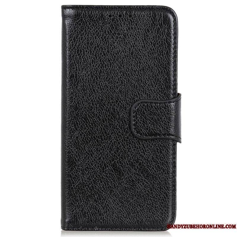 Housse iPhone 15 Plus Cuir Nappa Fendu