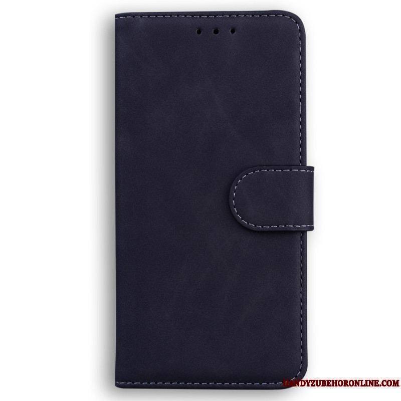 Housse iPhone 15 Plus Style Cuir Douceur